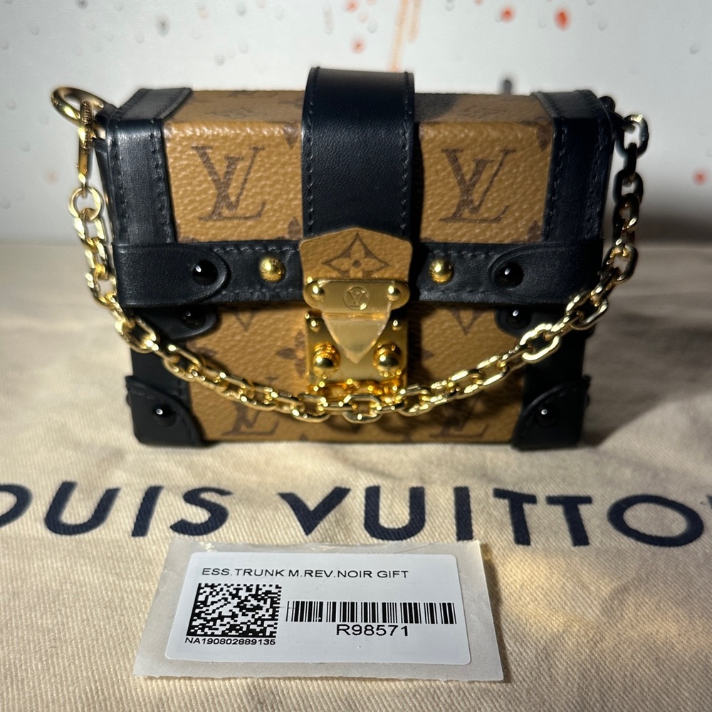 Louis Vuitton Reverse Monogram Mini Trunk Bag